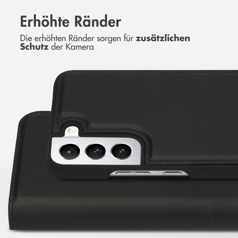 Accezz Premium Leather 2 in 1 Wallet Bookcase Samsung Galaxy S22 - Zwart - Afbeelding 9