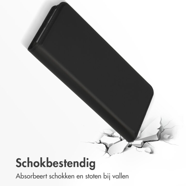 Accezz Premium Leather Slim Bookcase Samsung Galaxy S22 Plus - Zwart - Afbeelding 7