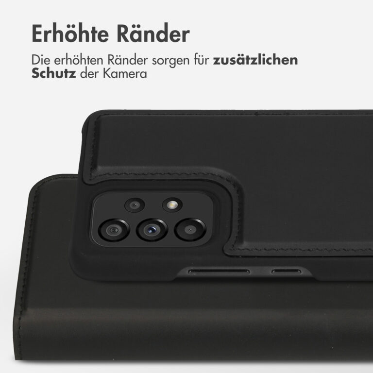 Accezz Premium Leather 2 in 1 Wallet Bookcase Samsung Galaxy A53 - Zwart - Afbeelding 9