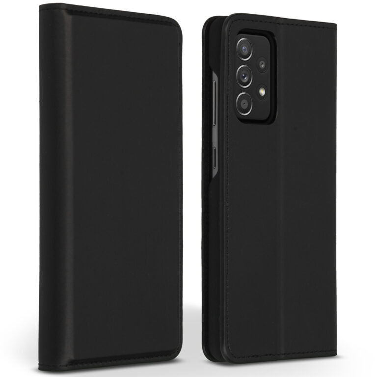 Accezz Premium Leather Slim Bookcase Samsung Galaxy A52(s) (5G/4G) - Zwart - Afbeelding 5