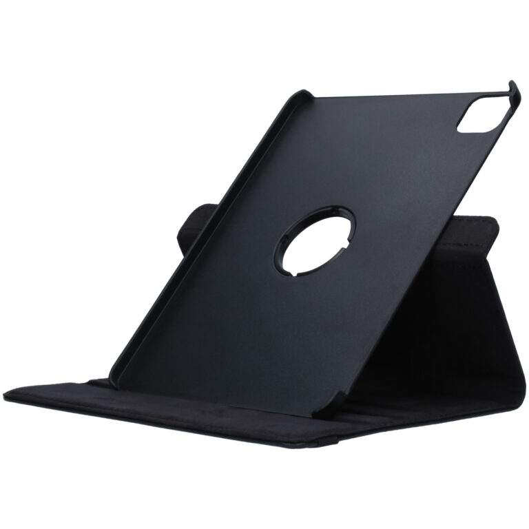 Accezz 360° draaibare Bookcase Apple iPad Air 11 inch (2025) M3 / (2024) M2 / Air 5 (2022) / Air 4 (2020) / Pro 11 (2018/2020) - Zwart - Afbeelding 4