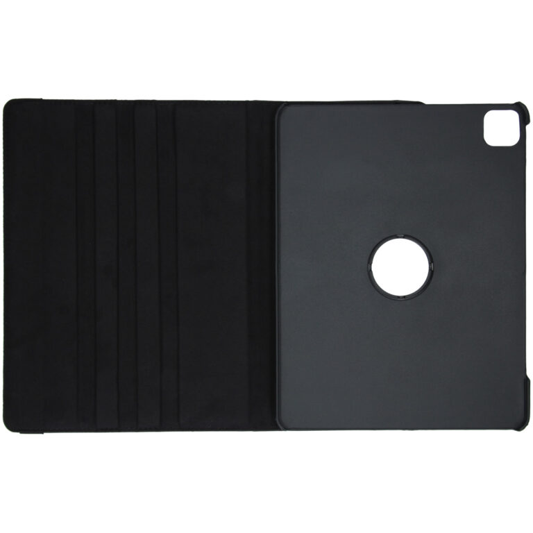 Accezz 360° draaibare Bookcase Apple iPad Pro 12.9 (2022) / Pro 12.9 (2021) / Pro 12.9 (2020) - Zwart - Afbeelding 6