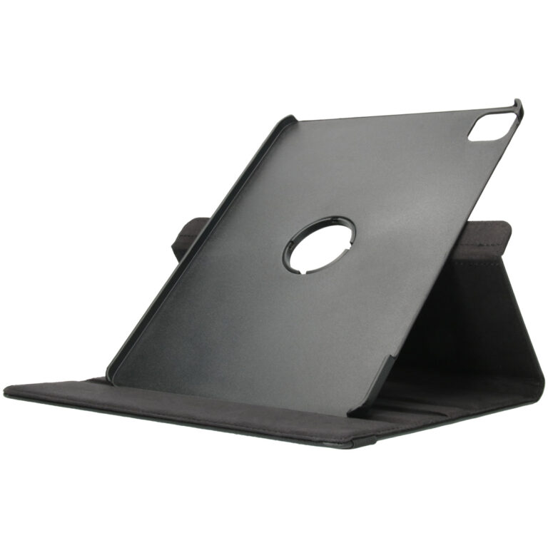 Accezz 360° draaibare Bookcase Apple iPad Pro 12.9 (2022) / Pro 12.9 (2021) / Pro 12.9 (2020) - Zwart - Afbeelding 4