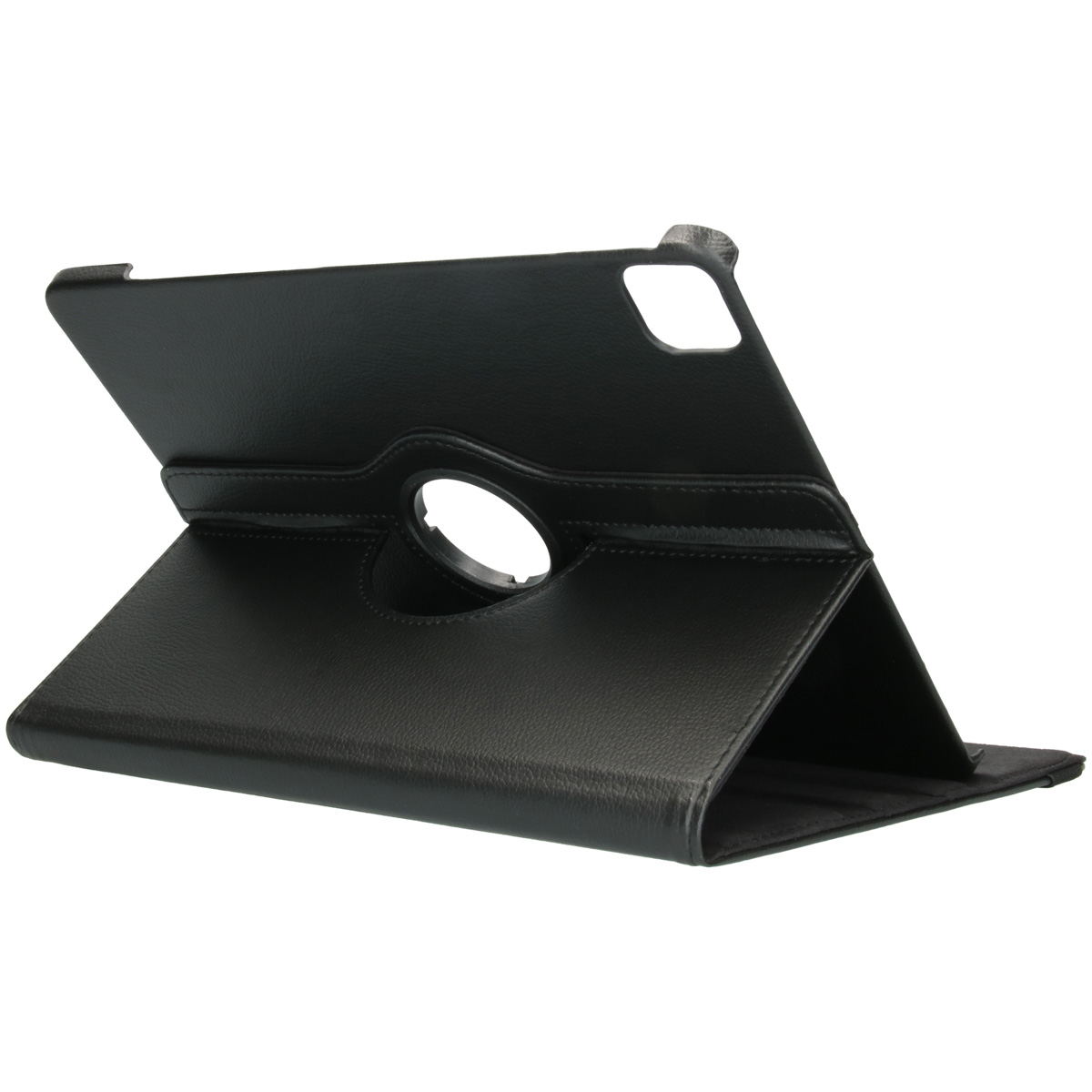 Accezz 360° draaibare Bookcase Apple iPad Pro 12.9 (2022) / Pro 12.9 (2021) / Pro 12.9 (2020) – Zwart