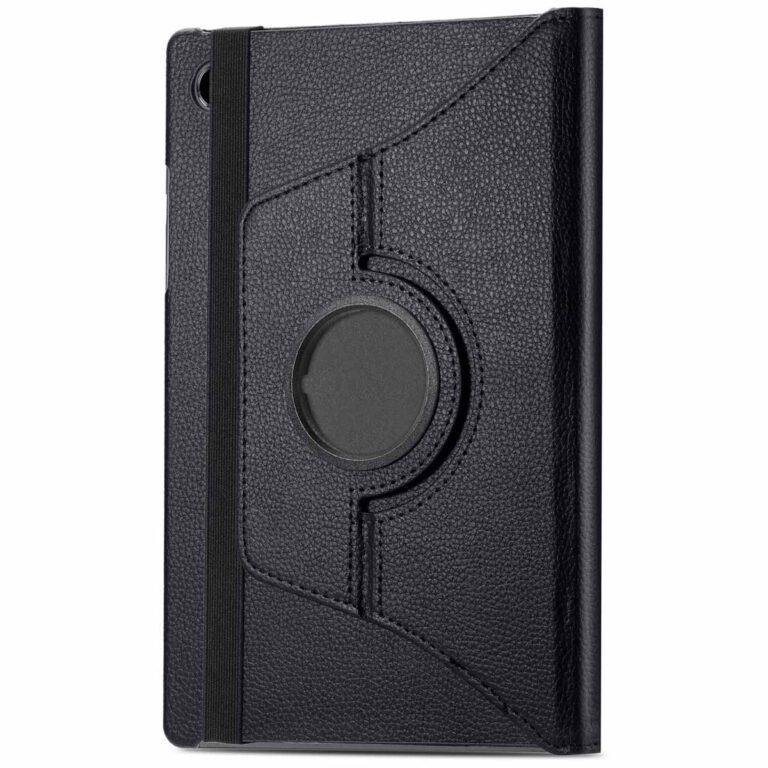 Accezz 360° draaibare Bookcase Samsung Galaxy Tab A8 - Zwart - Afbeelding 4