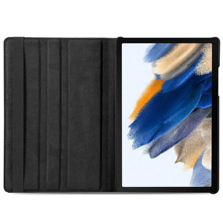 Accezz 360° draaibare Bookcase Samsung Galaxy Tab A8 - Zwart - Afbeelding 3