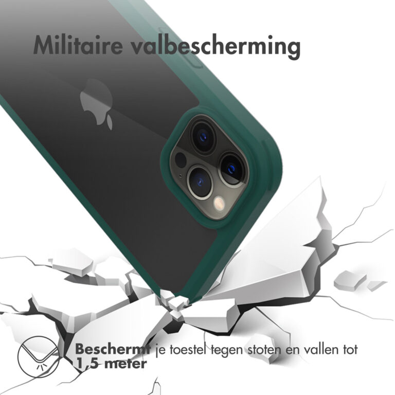 Accezz 360° Full Protective Cover Apple iPhone 14 Pro - Groen - Afbeelding 9