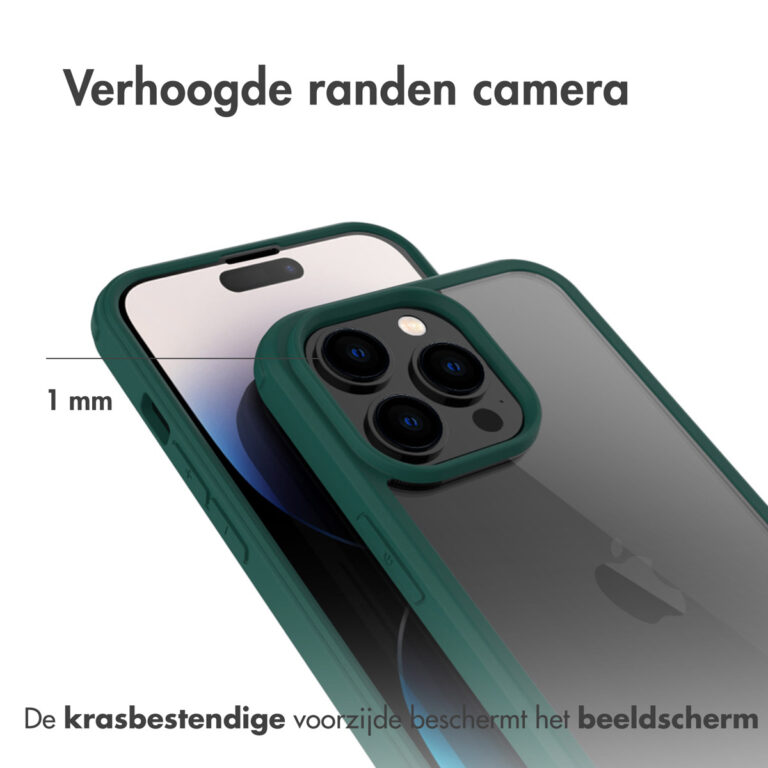 Accezz 360° Full Protective Cover Apple iPhone 14 Pro - Groen - Afbeelding 6