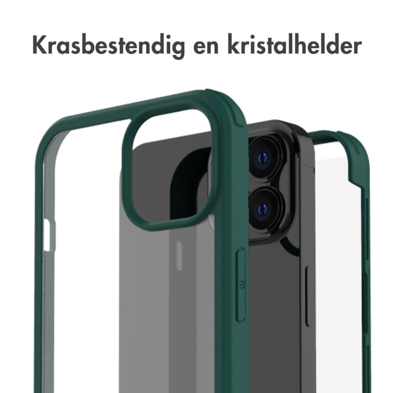 Accezz 360° Full Protective Cover Apple iPhone 14 Pro - Groen - Afbeelding 5
