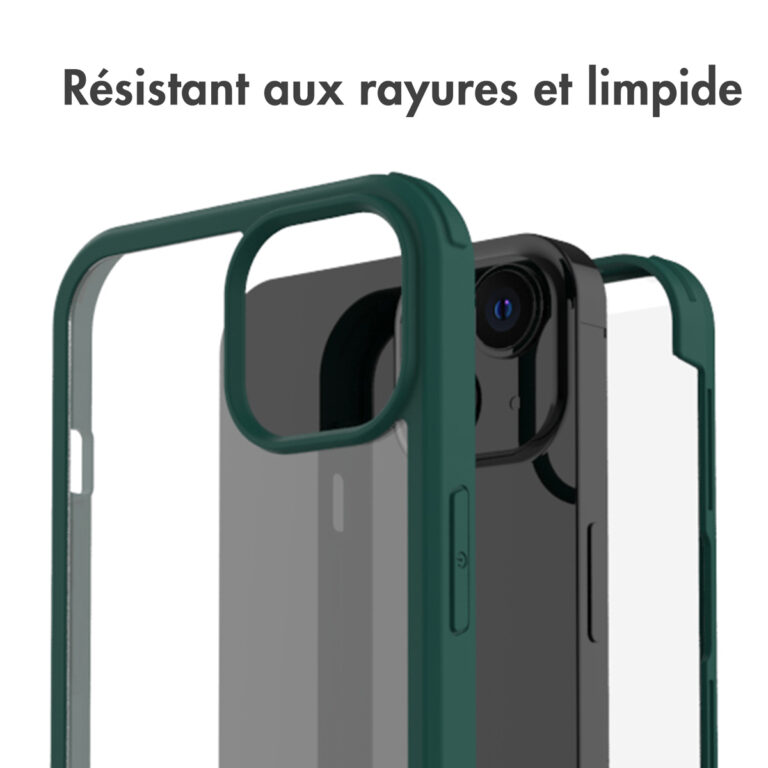 Accezz 360° Full Protective Cover Apple iPhone 14 Plus - Groen - Afbeelding 6