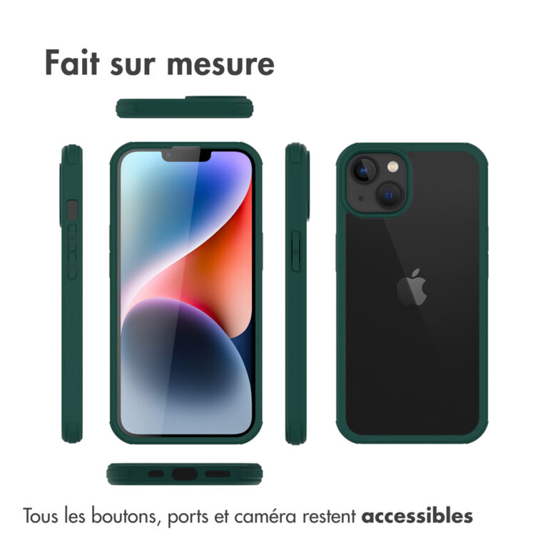 Accezz 360° Full Protective Cover Apple iPhone 14 Plus - Groen - Afbeelding 7