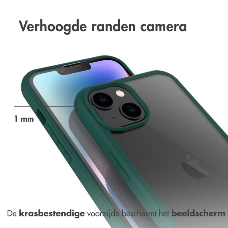 Accezz 360° Full Protective Cover Apple iPhone 14 Plus - Groen - Afbeelding 4