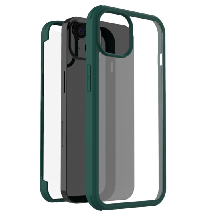 Accezz 360° Full Protective Cover Apple iPhone 14 Plus - Groen - Afbeelding 5