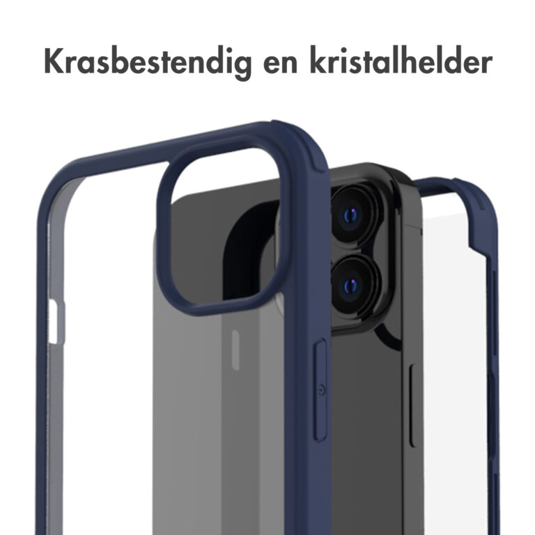 Accezz 360° Full Protective Cover Apple iPhone 14 Pro Max- Blauw - Afbeelding 3