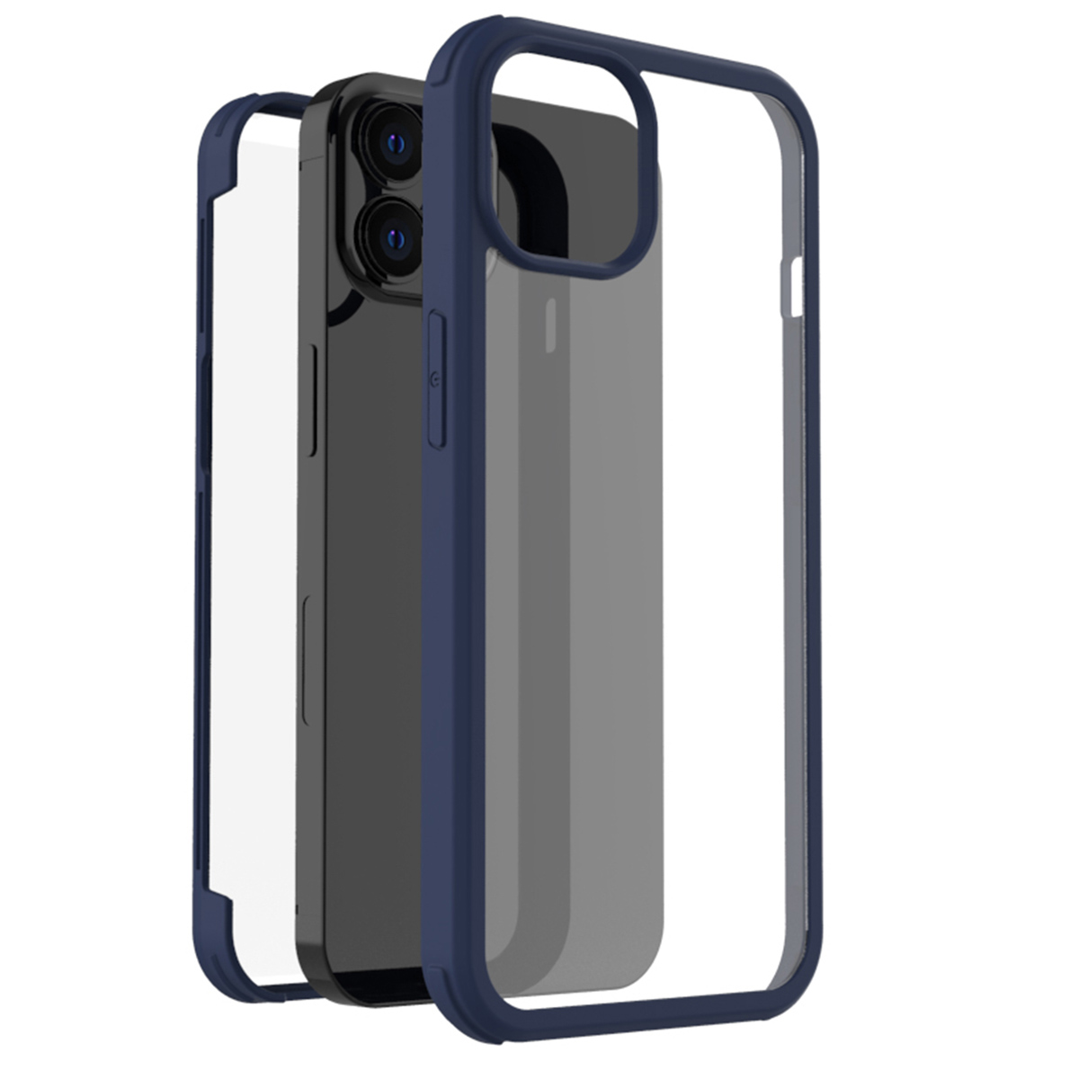 Accezz 360° Full Protective Cover Apple iPhone 14 Pro Max - Blauw