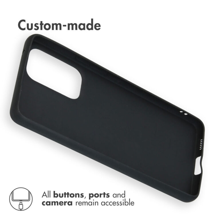 Accezz Color Backcover Samsung Galaxy A53 - Zwart - Afbeelding 3