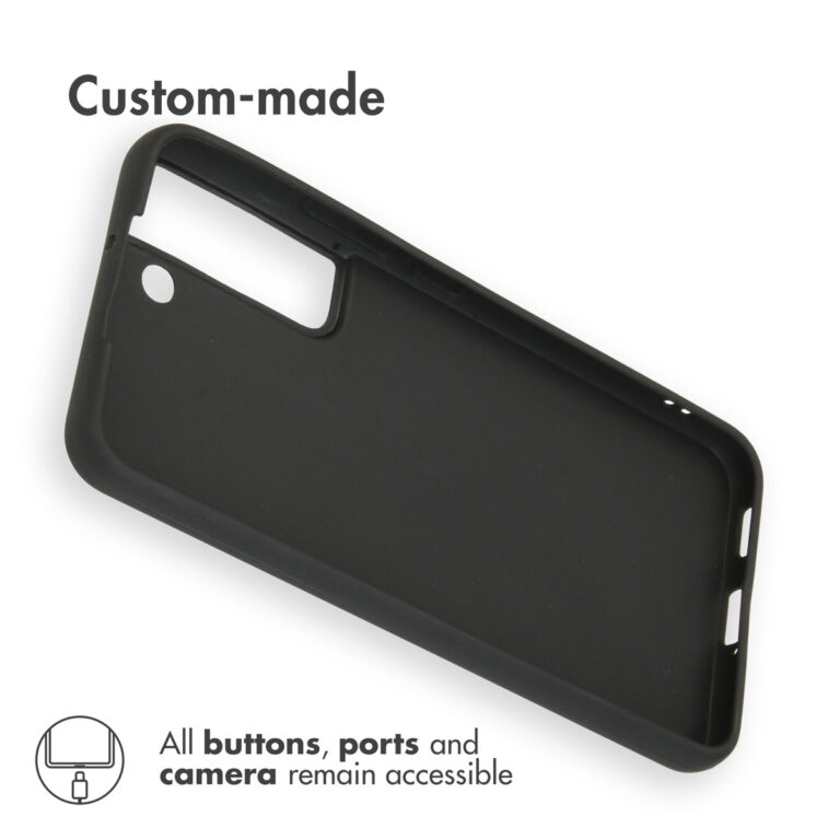 Accezz Color Backcover Samsung Galaxy S22 - Zwart - Afbeelding 3