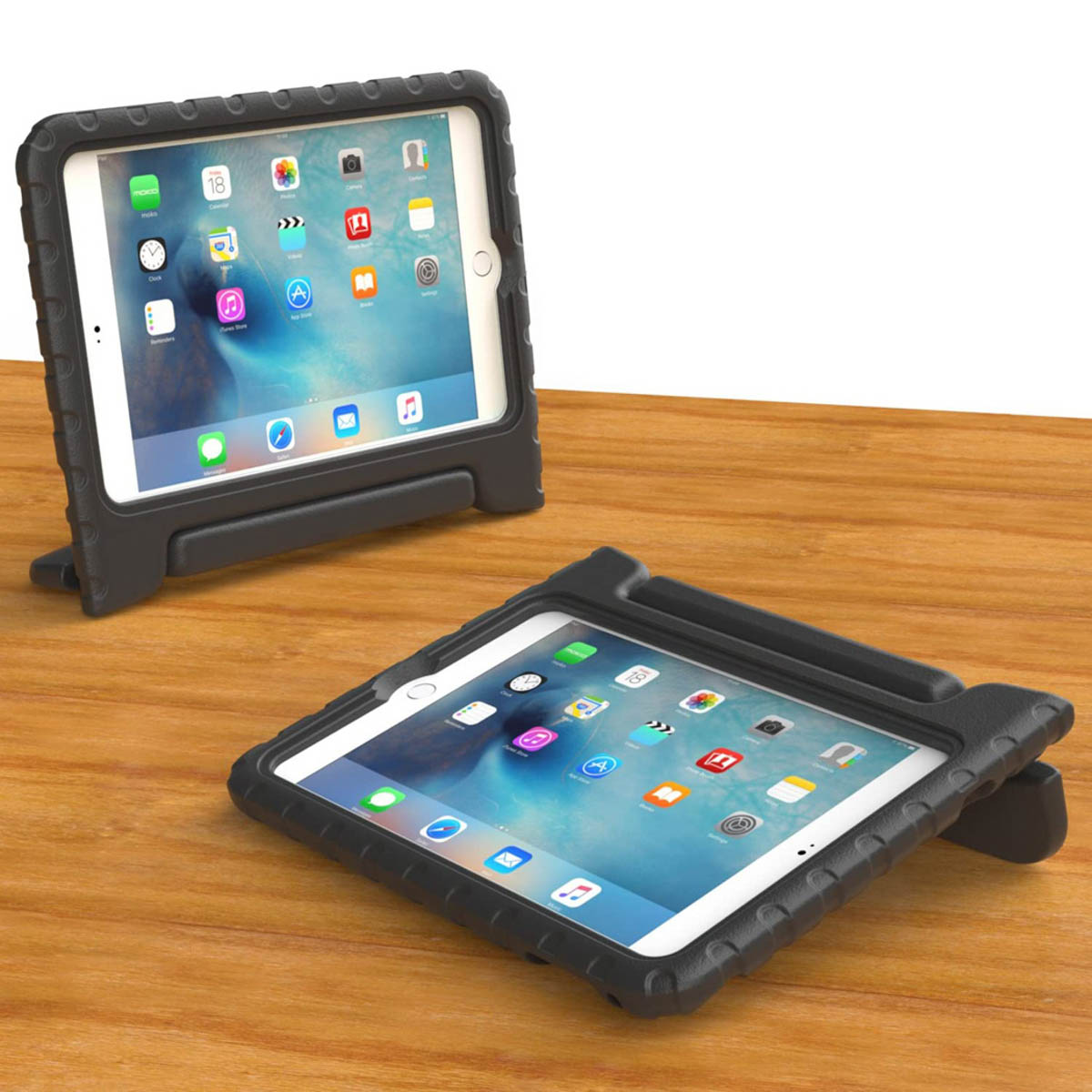 Accezz Kidsproof Backcover met handvat Apple iPad Mini 5 (2019) / Mini 4 (2015) - Zwart - Afbeelding 10