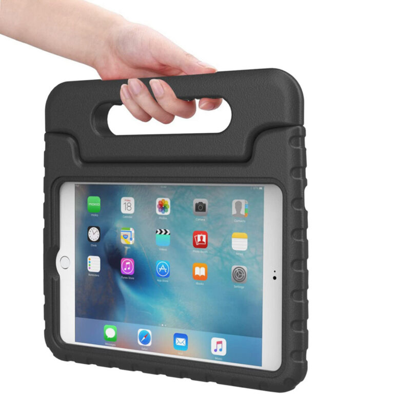 Accezz Kidsproof Backcover met handvat Apple iPad Mini 5 (2019) / Mini 4 (2015) - Zwart - Afbeelding 2