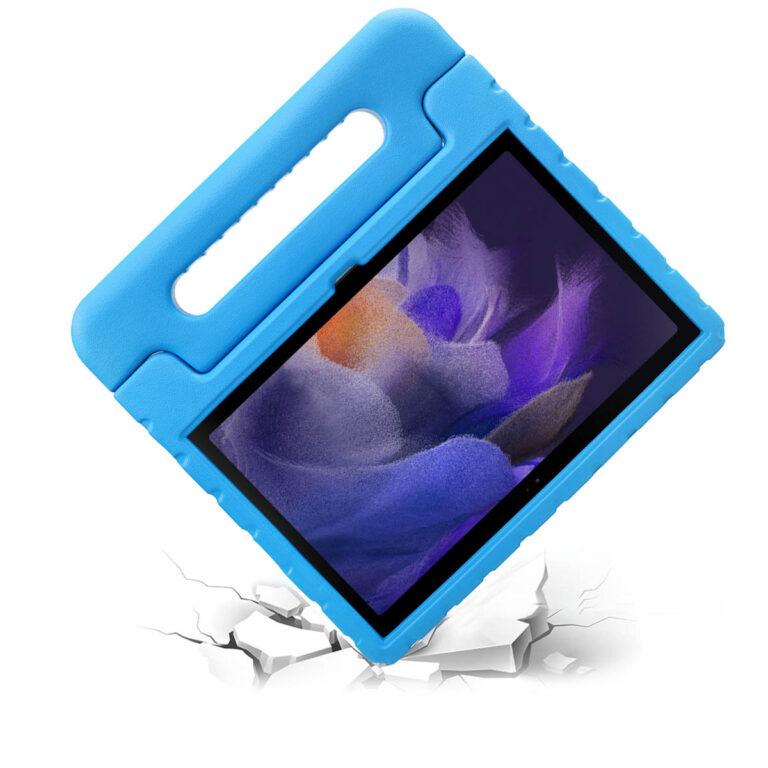 Accezz Kidsproof Backcover met handvat Galaxy Tab A8 - Blauw - Afbeelding 4