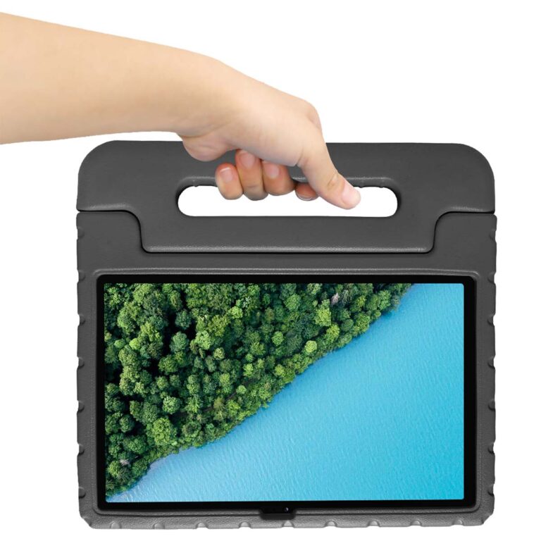 Accezz Kidsproof Backcover met handvat Galaxy Tab A8 - Zwart - Afbeelding 2