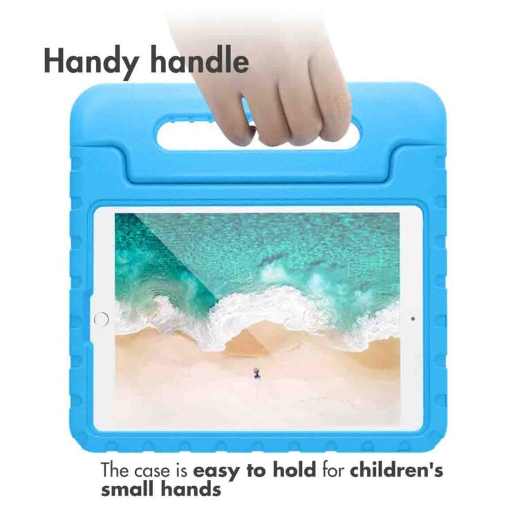 Accezz Kidsproof Backcover met handvat Apple iPad 9 (2021) 10.2 inch / iPad 8 (2020) 10.2 inch / iPad 7 (2019) 10.2 inch - Blauw - Afbeelding 4
