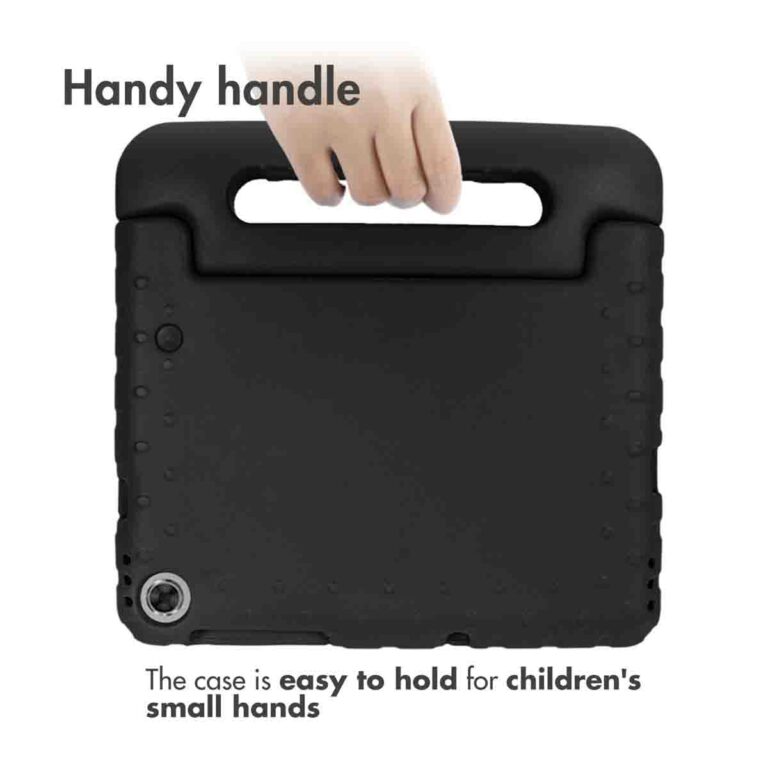 Accezz Kidsproof Backcover met handvat Lenovo Tab M10 Plus / M10 FHD Plus - Zwart - Afbeelding 4