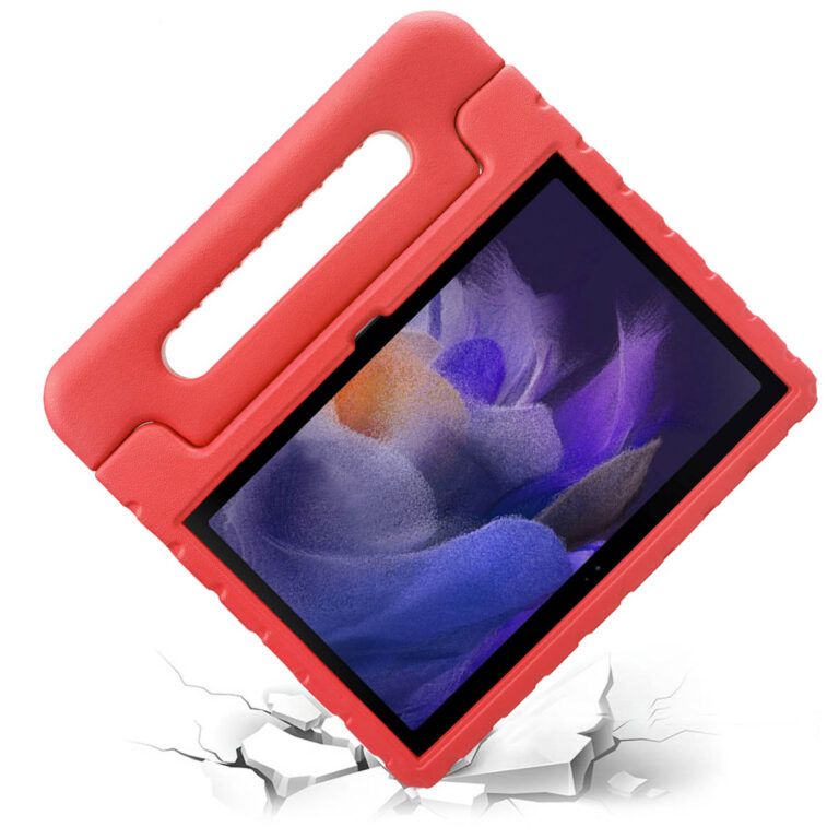 Accezz Kidsproof Backcover met handvat Samsung Galaxy Tab A8 - Rood - Afbeelding 4