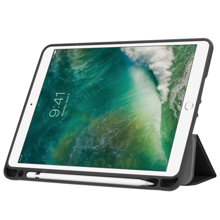 Accezz Trifold Bookcase Apple iPad 6 (2018) 9.7 inch / iPad 5 (2017) 9.7 inch / Air 2 (2014)/Air 1 (2013) - Zwart - Afbeelding 8