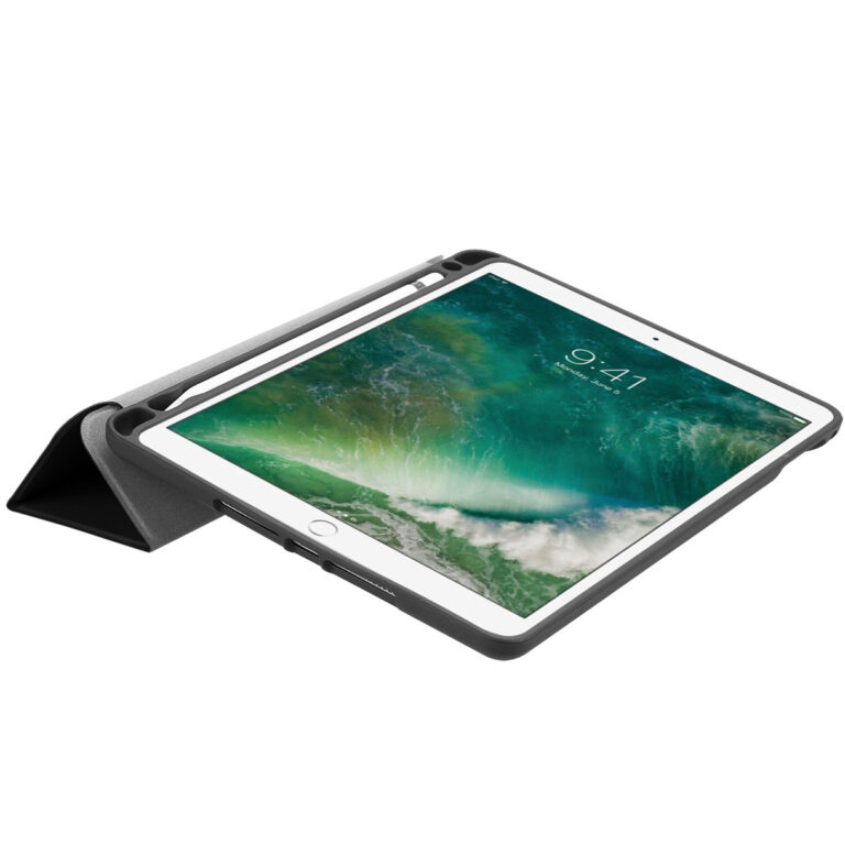 Accezz Trifold Bookcase Apple iPad 6 (2018) 9.7 inch / iPad 5 (2017) 9.7 inch / Air 2 (2014)/Air 1 (2013) - Zwart - Afbeelding 2