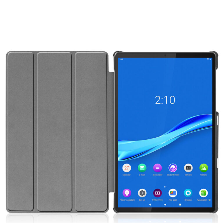 Accezz Trifold Bookcase Lenovo Tab M10 Plus / M10 FHD Plus - Zwart - Afbeelding 3