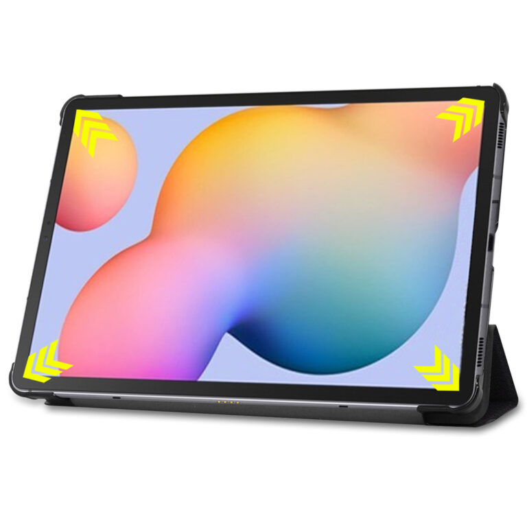 Accezz Trifold Bookcase Samsung Galaxy Tab S6 Lite / Tab S6 Lite (2022) / Tab S6 Lite (2024) - Zwart - Afbeelding 9