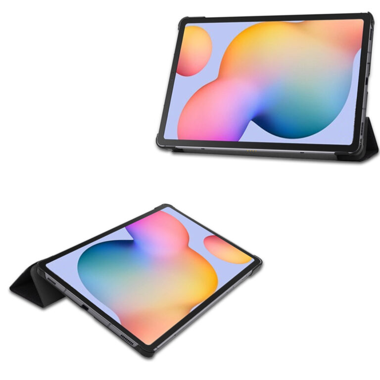 Accezz Trifold Bookcase Samsung Galaxy Tab S6 Lite / Tab S6 Lite (2022) / Tab S6 Lite (2024) - Zwart - Afbeelding 4