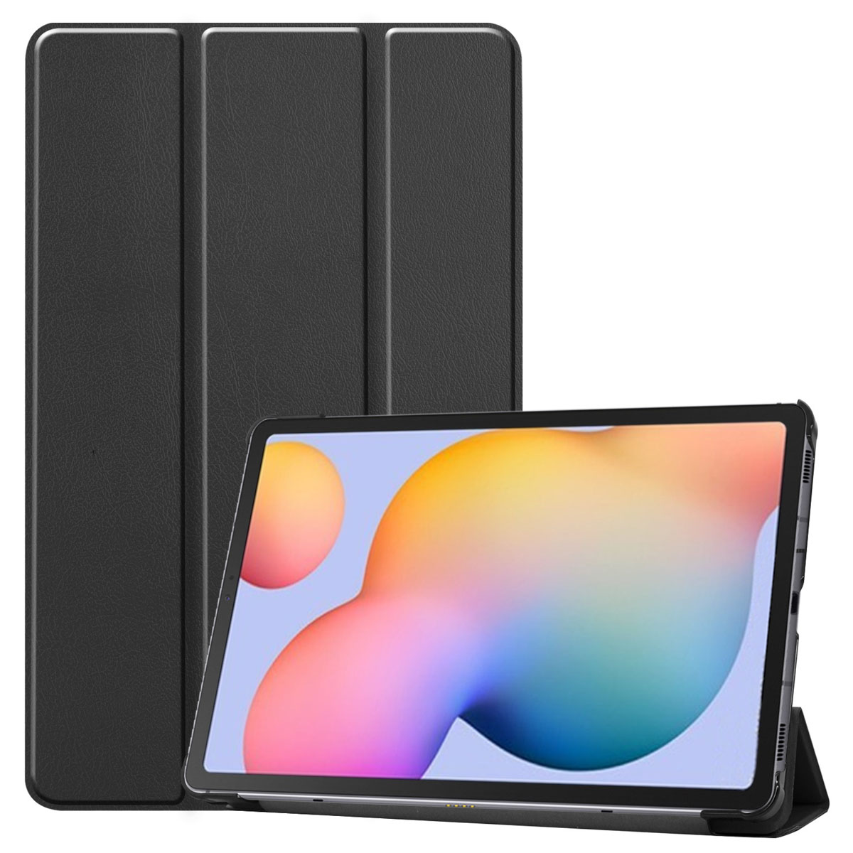 Accezz Trifold Bookcase Samsung Galaxy Tab S6 Lite (2020/2022/2024) - Zwart