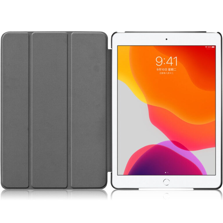 Accezz Trifold Bookcase Apple iPad 9 (2021) 10.2 inch / iPad 8 (2020) 10.2 inch / iPad 7 (2019) 10.2 inch - Zwart - Afbeelding 5