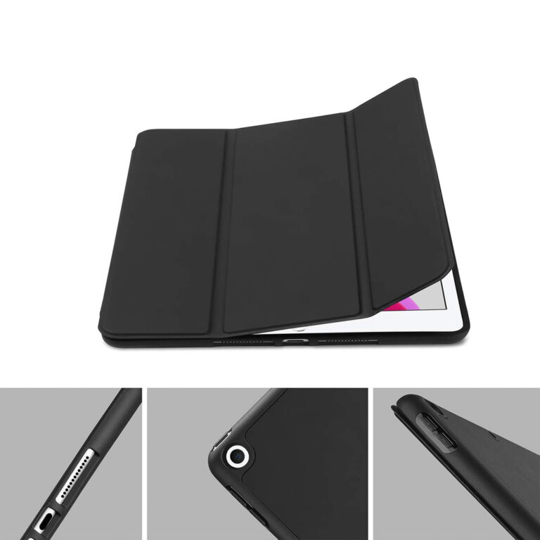 Accezz Trifold Bookcase Apple iPad 9 (2021) 10.2 inch / iPad 8 (2020) 10.2 inch / iPad 7 (2019) 10.2 inch - Zwart - Afbeelding 4