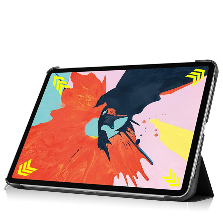 Accezz Trifold Bookcase Apple iPad Air 11 inch (2025) M3 / (2024) M2 / Air 5 (2022) / Air 4 (2020) - Zwart - Afbeelding 8