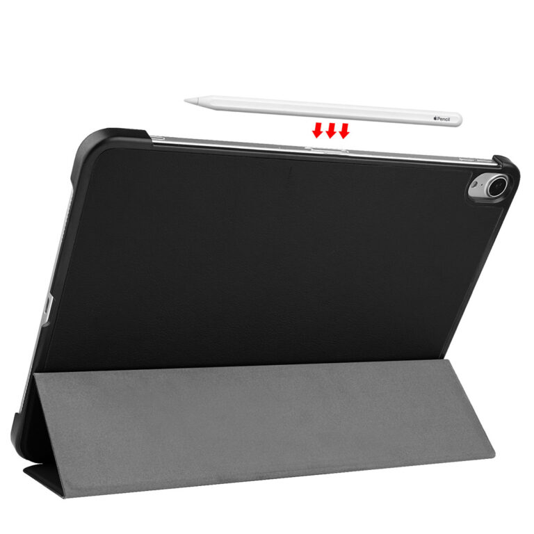 Accezz Trifold Bookcase Apple iPad Air 11 inch (2025) M3 / (2024) M2 / Air 5 (2022) / Air 4 (2020) - Zwart - Afbeelding 4