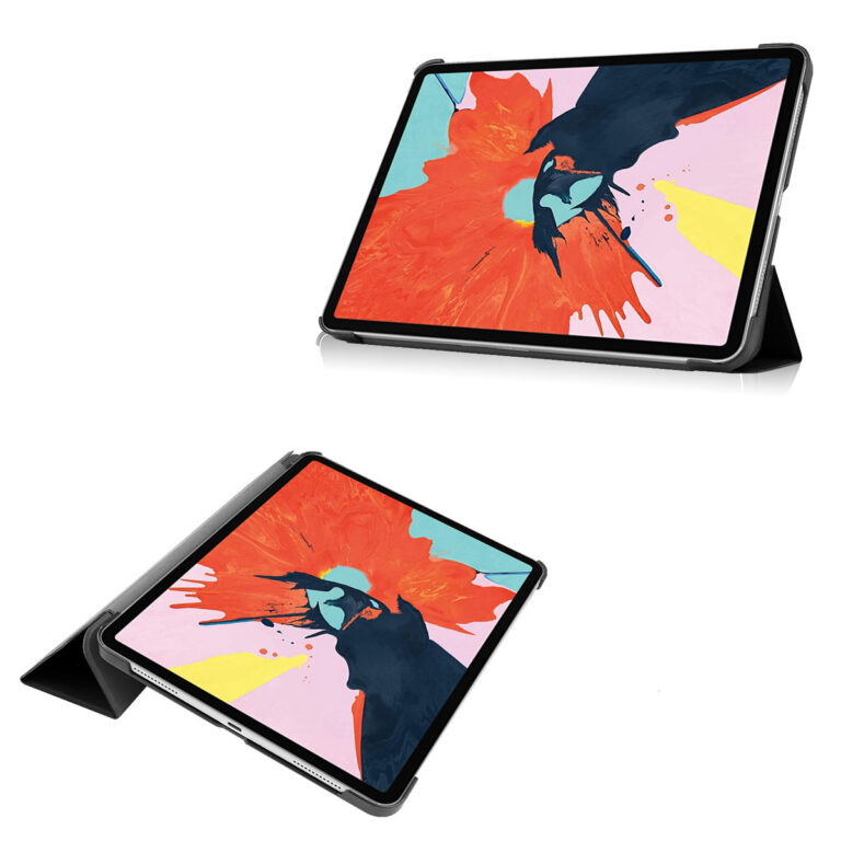 Accezz Trifold Bookcase Apple iPad Air 11 inch (2025) M3 / (2024) M2 / Air 5 (2022) / Air 4 (2020) - Zwart - Afbeelding 3