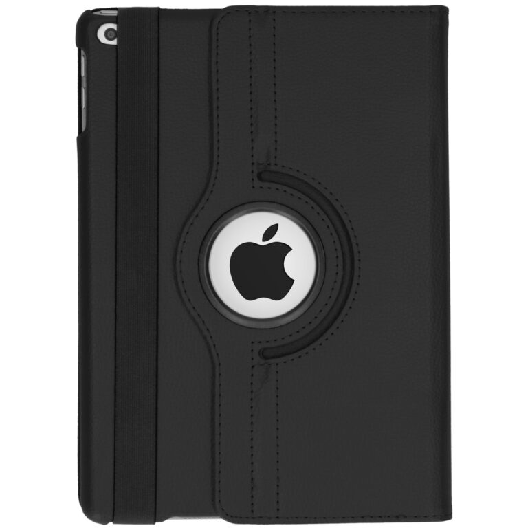 Accezz 360° draaibare Bookcase Apple iPad 6 (2018) 9.7 inch / iPad 5 (2017) 9.7 inch - Zwart - Afbeelding 5