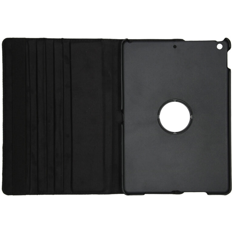 Accezz 360° draaibare Bookcase Apple iPad 9 (2021) 10.2 inch / iPad 8 (2020) 10.2 inch / iPad 7 (2019) 10.2 inch - Zwart - Afbeelding 5