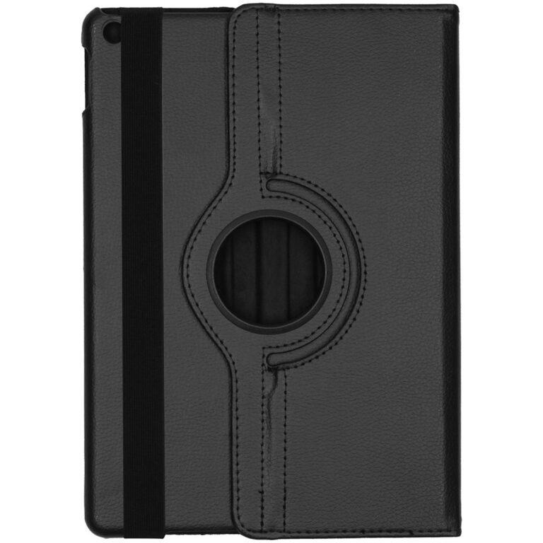 Accezz 360° draaibare Bookcase Apple iPad 9 (2021) 10.2 inch / iPad 8 (2020) 10.2 inch / iPad 7 (2019) 10.2 inch - Zwart - Afbeelding 4