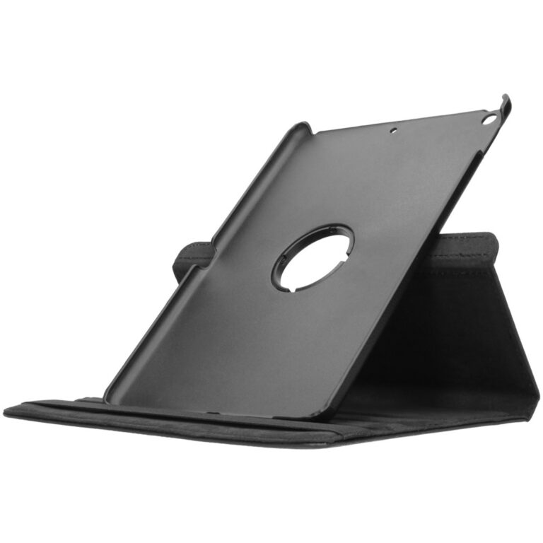 Accezz 360° draaibare Bookcase Apple iPad 9 (2021) 10.2 inch / iPad 8 (2020) 10.2 inch / iPad 7 (2019) 10.2 inch - Zwart - Afbeelding 3