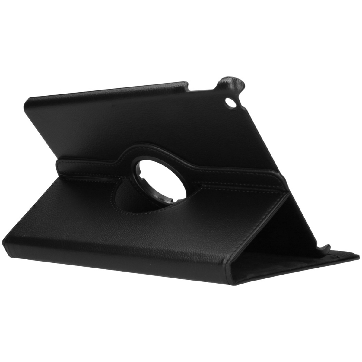 Accezz 360° draaibare Bookcase Apple iPad 9 (2021) 10.2 inch / iPad 8 (2020) 10.2 inch / iPad 7 (2019) 10.2 inch – Zwart