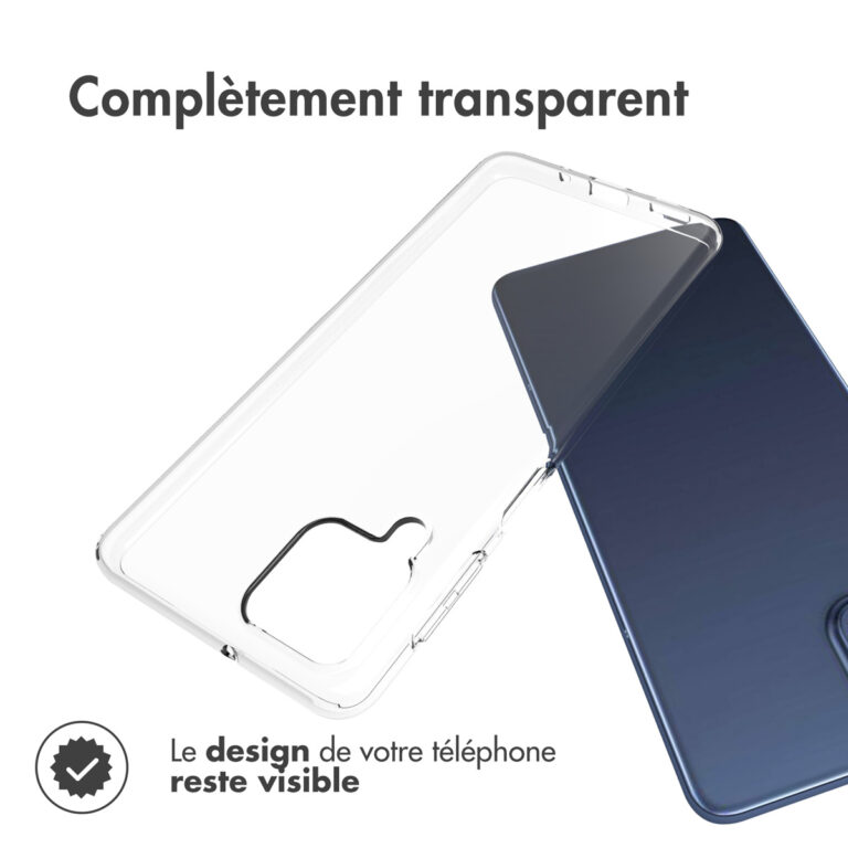 Accezz Clear Backcover Samsung Galaxy M53 - Transparant - Afbeelding 7
