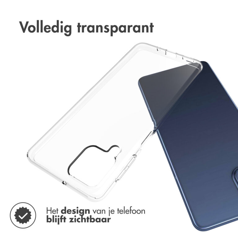 Accezz Clear Backcover Samsung Galaxy M53 - Transparant - Afbeelding 4