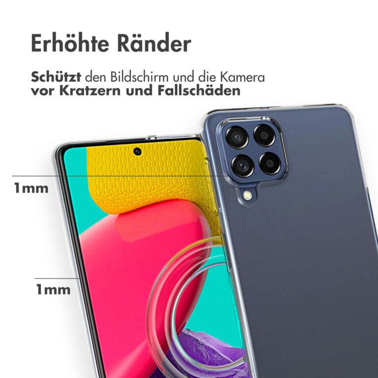 Accezz Clear Backcover Samsung Galaxy M53 - Transparant - Afbeelding 9