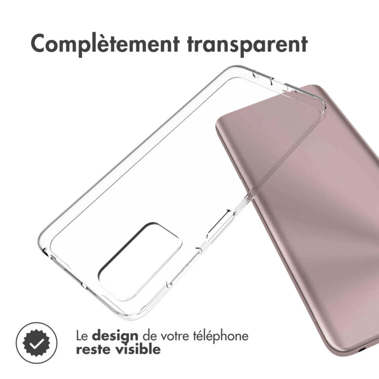 Accezz Clear Backcover Motorola Moto G42 - Transparant - Afbeelding 7