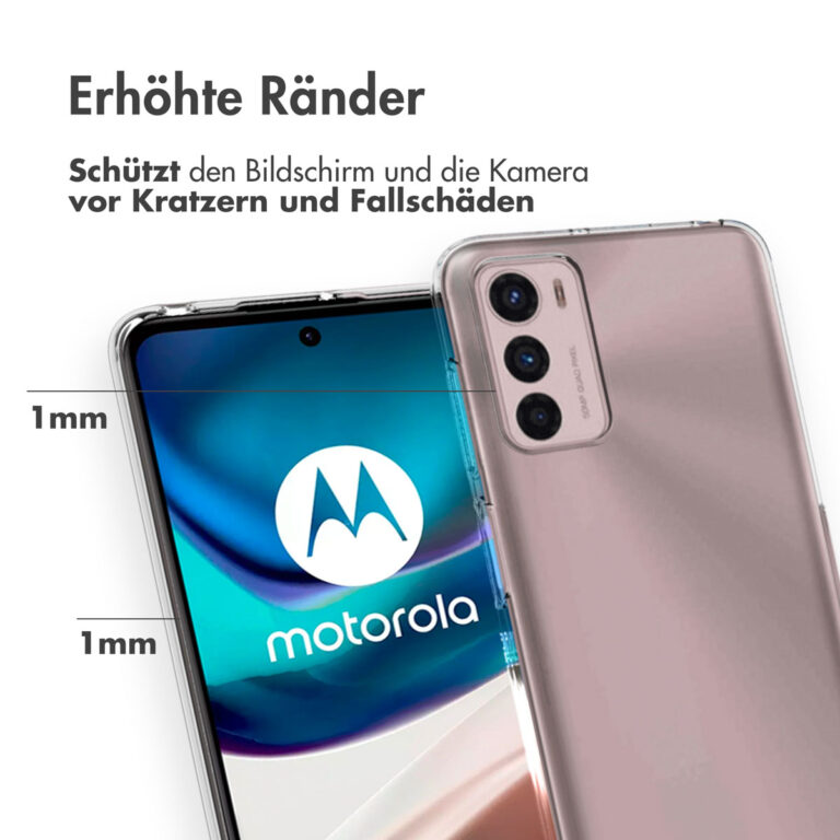 Accezz Clear Backcover Motorola Moto G42 - Transparant - Afbeelding 9