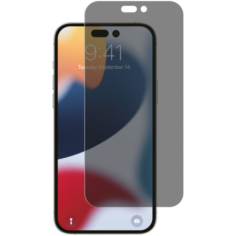 Selencia Gehard Glas Privacy Screenprotector Apple iPhone 14 Pro Max - Afbeelding 2